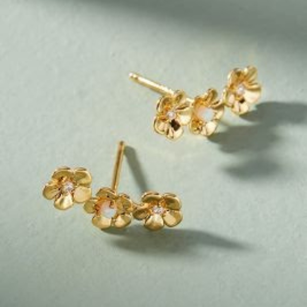 Anthropologie Trenita Earring Climbers